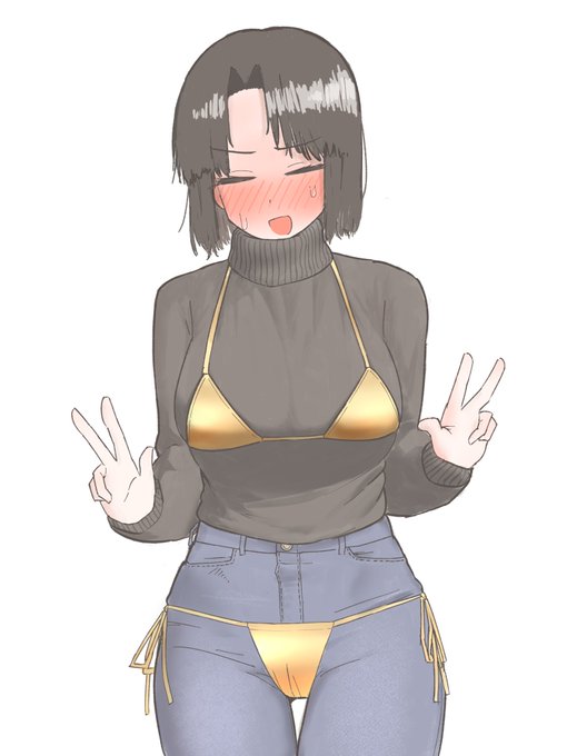 2025年は着衣マイクロビキニの年らしい 