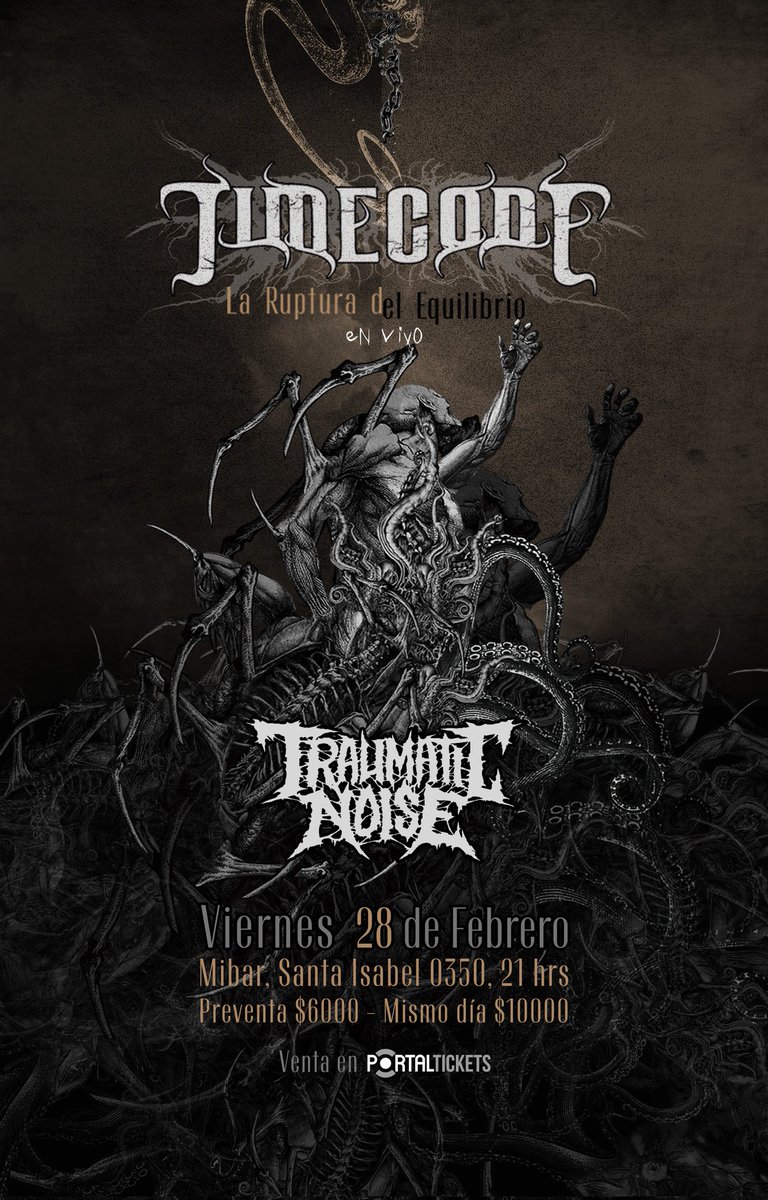 TimecodeChile's tweet image. Viernes 28 de febrero, @mibarderock1 lanzamiento #larupturadelequilibrio