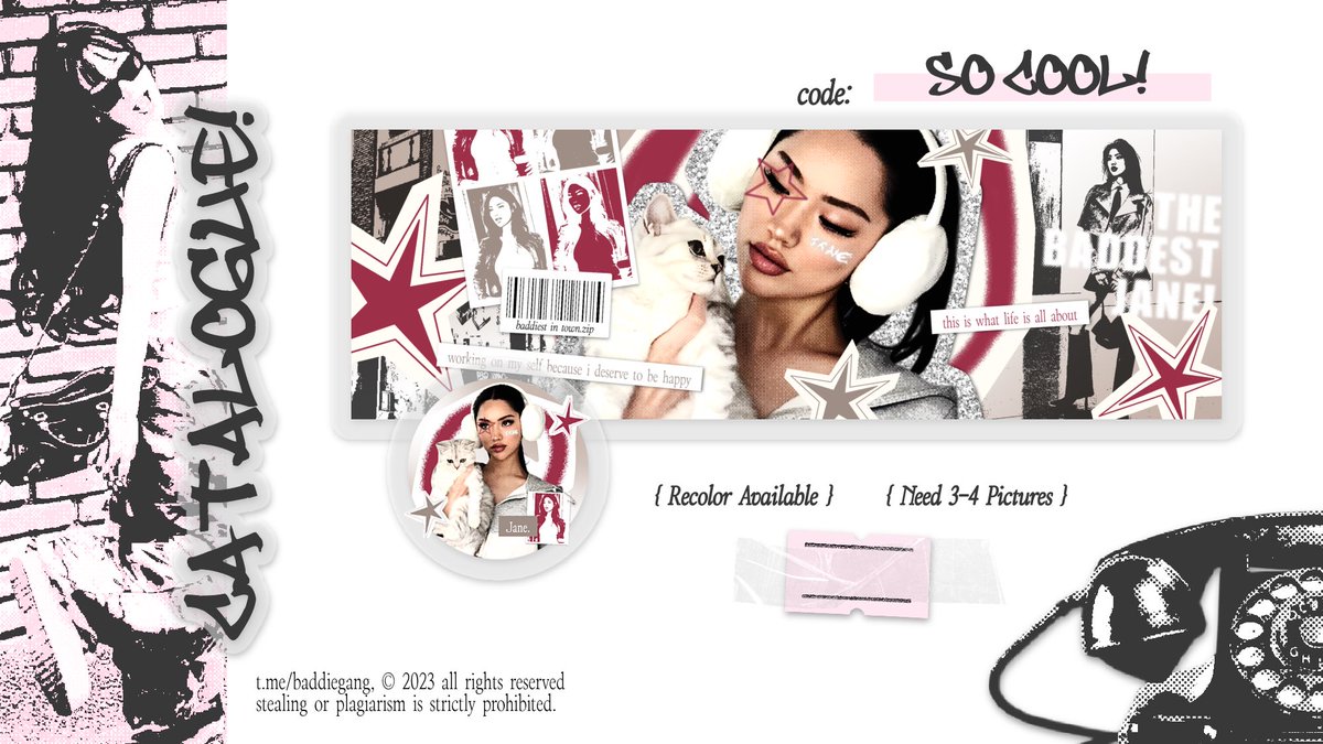 repost ini jika bratz menginginkan layout “So Cool!” 📞