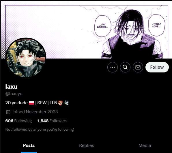 Kugarabach83350's tweet photo. An exposal thread on popular Kagurabachi animator and fanartist, Laxuyo 🧵 https://t.co/h2p91cgqAt