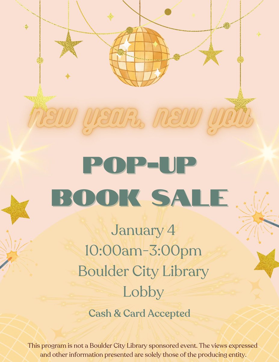 Boulder City Library tweet media