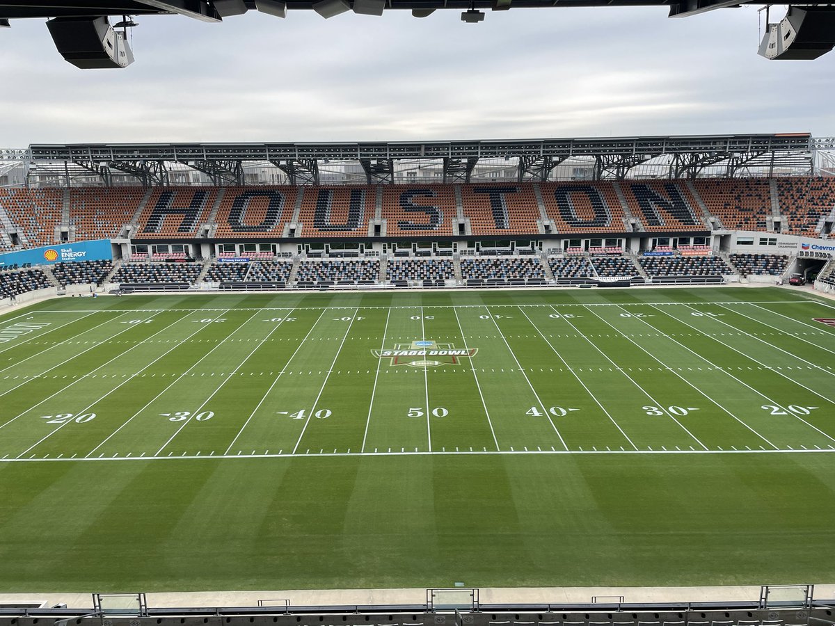 Mama_James's tweet photo. @cfbcampustour Nearly ready for the Stagg Bowl https://t.co/3dJKJAO9G9
