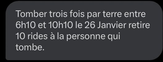 Retenez ça, c’est la nouvelle tradition.