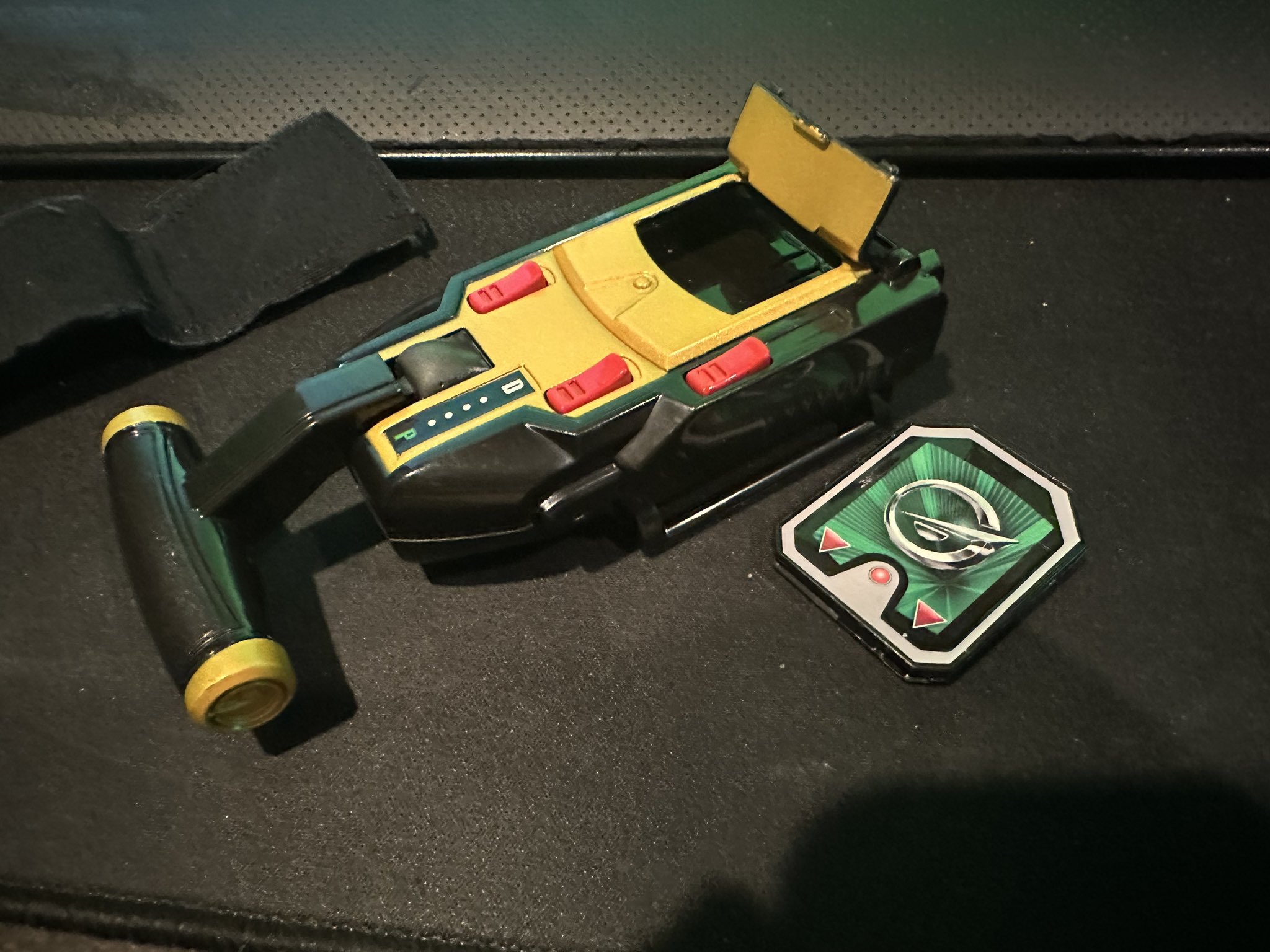 Power Rangers Rpm Green Ranger Morpher Power Rangers RPM Turbo Octane