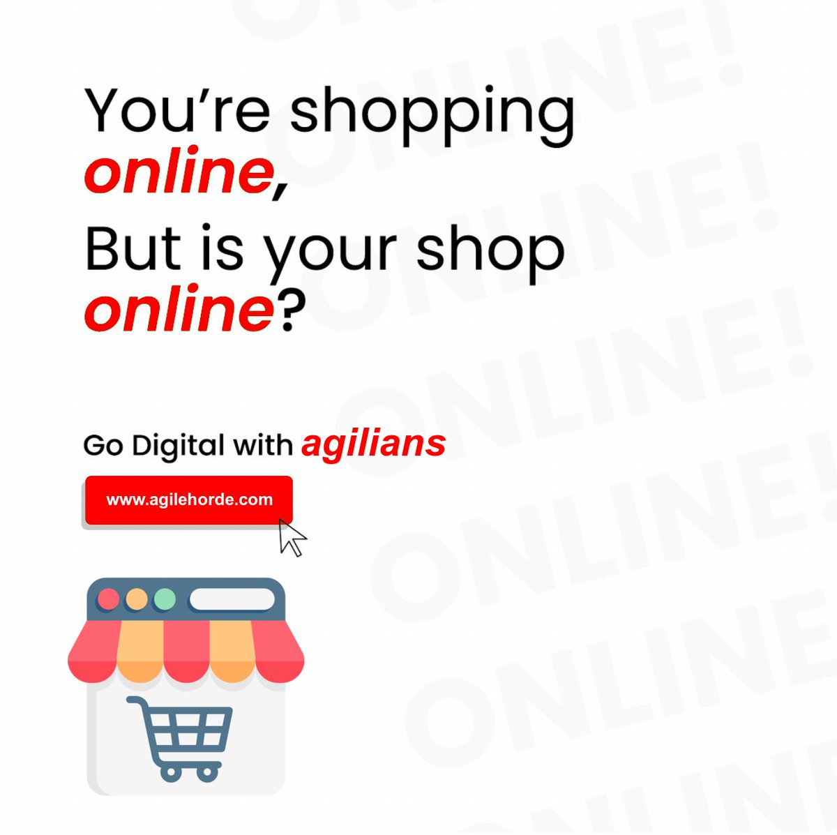 agileHorde's tweet image. 🛒 Sell Online - Get Your eCommerce Store in a Minute.
#agilehorde #shopify #PWA #woocommerce #Ecommerce #webdevelopment