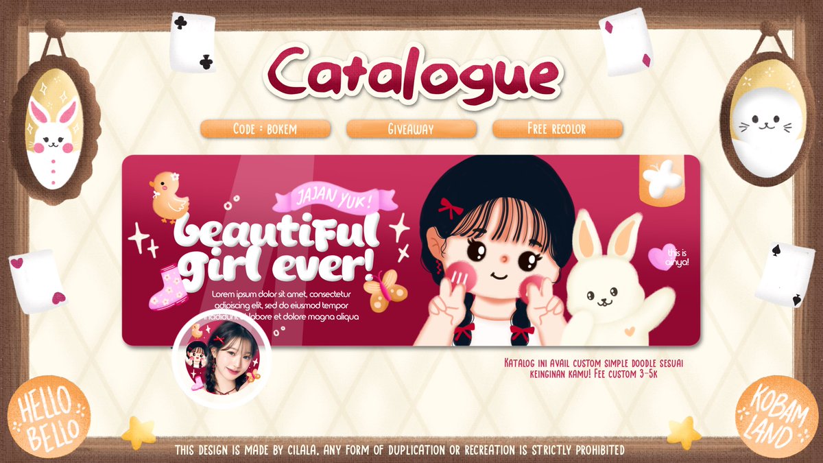 - ⭑𓂃 ⌗ RT untuk Bokem
                 1 slot free request