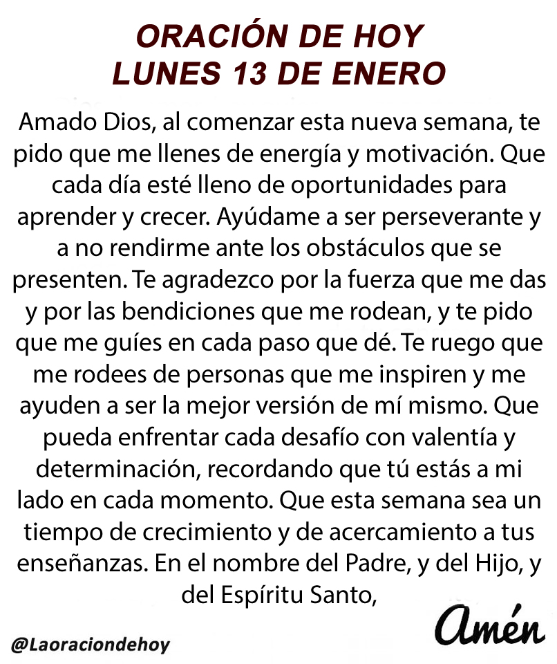 Oración De Hoy tweet media