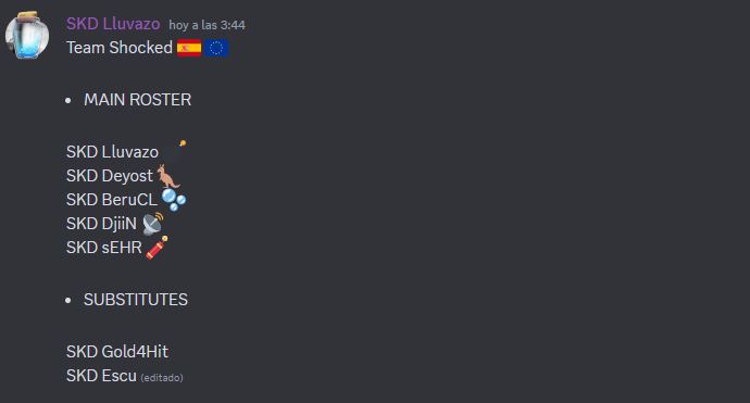 Mañana representamos a España y a Europa en el primer torneo abierto de Norte America. 

Llegó el momento.