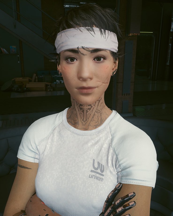 attempting to reach the cyberpunk 2077 fandom by sharing my V 🥺🤲🏼 
I’ve been playing since launch and it’s my favorite game oat !! I would love more friends to discuss with 🫶🏼