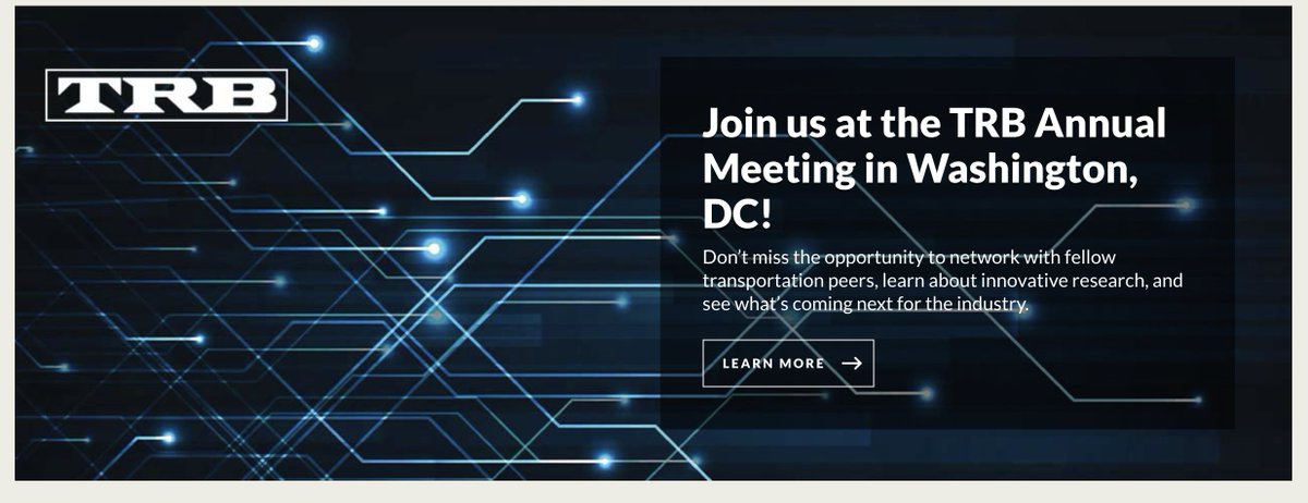 Heading for the 104th TRB Annual Meeting, Transportation Review Board  2025, Washington, D.C. I’m thrilled to be part of this premier global event, a catalyst for change for the  future of #Mobility  <a href="/ERTICO/">ERTICO - ITS Europe</a> <a href="/JoostVantomme/">Joost Vantomme</a>  
<a href="/IccsNtua/">ICCS - NTUA</a> #ISENSEresearch 
…-annual-meeting.nationalacademies.org