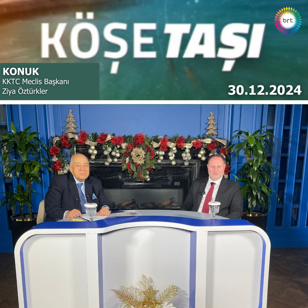 RehaArar's tweet photo. Sanattan siyasete pek çok önemli konuğu ağırladığımız Köşe Taşı programımızın bu haftaki konuğu Kuzey Kıbrıs Meclisi Başkanı Sayın Ziya Öztürkler'di.

https://t.co/1BpBaJirQa https://t.co/M0jT5Qlsnk