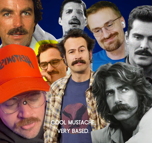 JackWyldes's tweet photo. I really gotta go to bed but I paid the dex. 

the fact that I spent DAYS over the holidays on the video and then on a whim cast to @_proxystudio and launch $Must in 1 minute is a testament to the opportunities on base right now. 

Cool mustache, very based. 

0x14daF26C2507ACDD3B64E3302d8554611026CC40