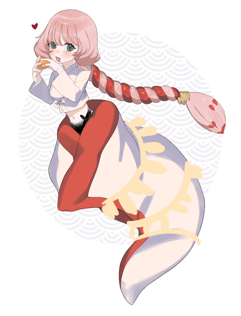 #オリジナル 新年初キャラデザ中✨も少しデザイン詰めたい所～