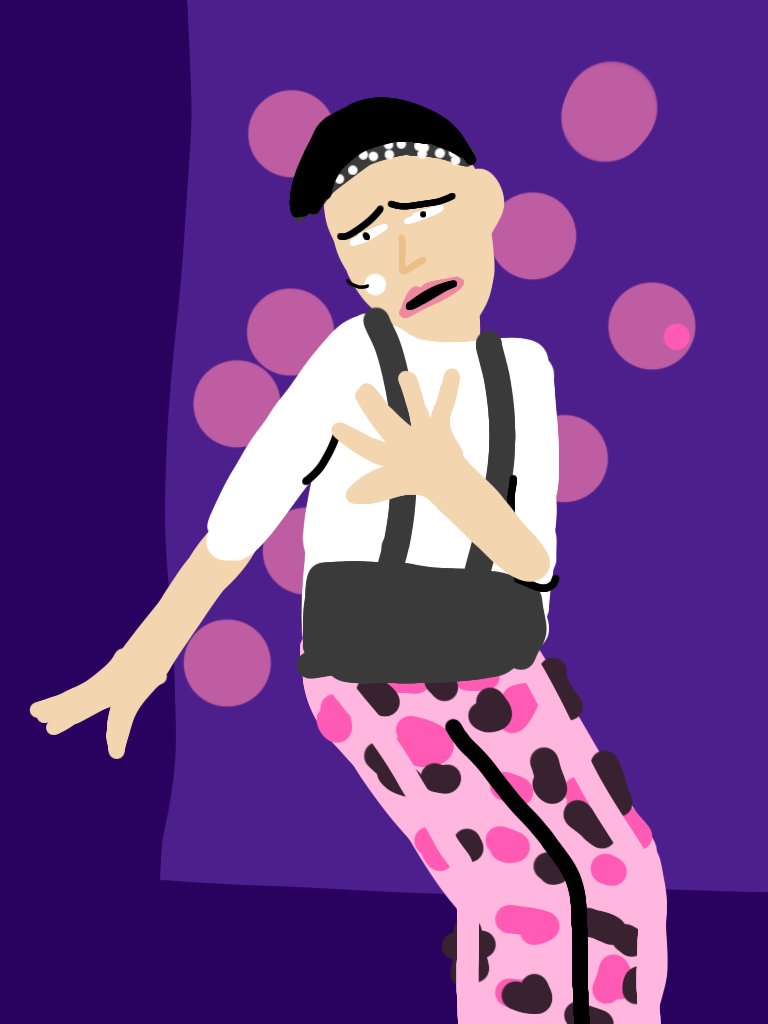 Henderean's tweet image. Yes ofc 🙂‍↕️ #johnnyfanart