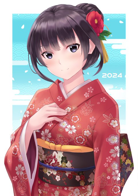 去年描いた楓さんです～
今年もよろしくお願いします
#アリスギアお絵かき #アリスギア 