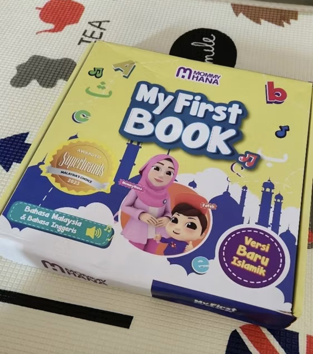 kiah_alan's tweet photo. My FRIST book ni sesuai untuk ank 1-6 tahun..apa y bestnya dgn buku ni..buku ni boleh bercakap dengan sendiri Nah tgk sini…https://t.co/fGy9UepFJs https://t.co/m3xjd686d3