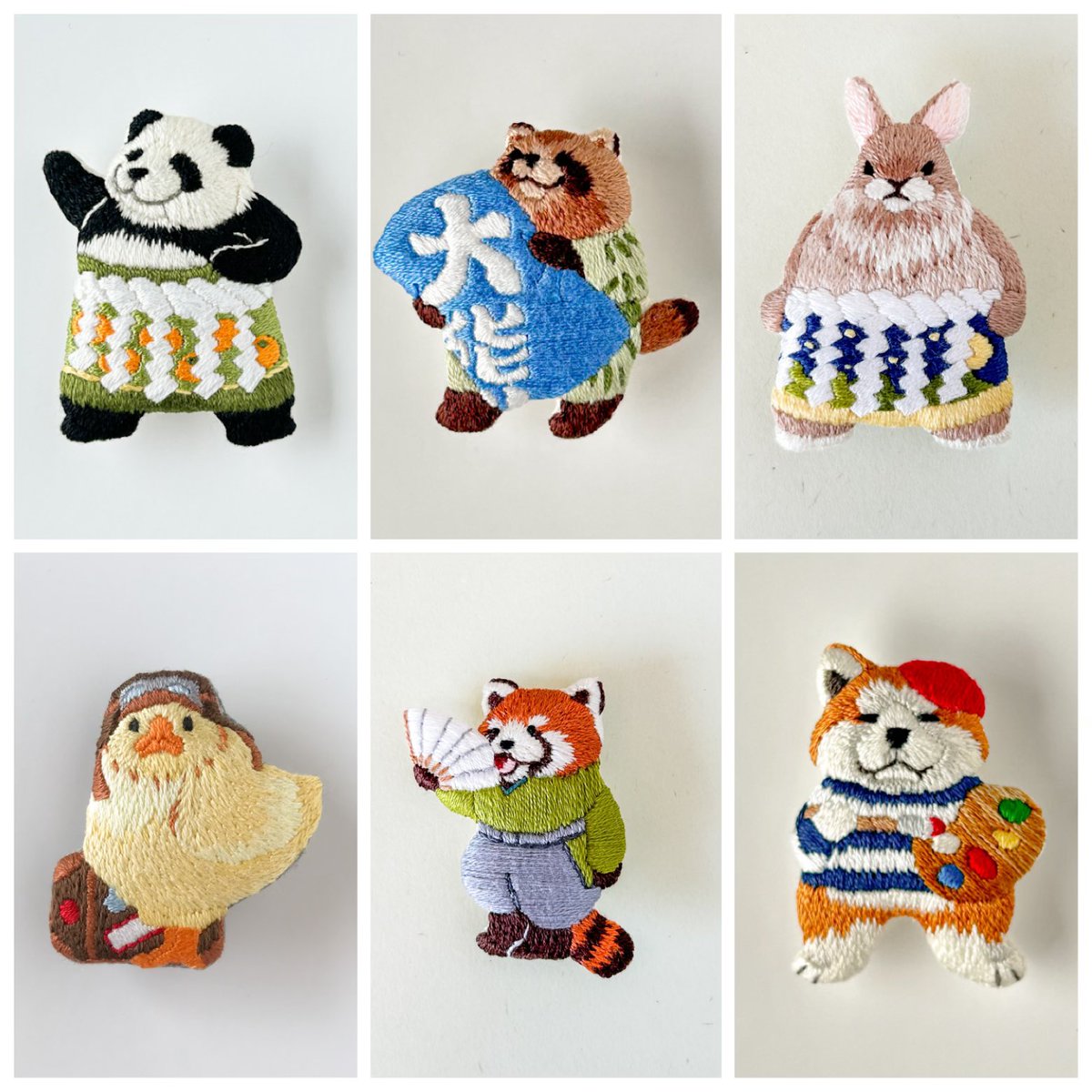 本日（1/4）21時よりminneにて
新作2点と旧作6作品を販売致します
（旧作は受注製作となりますので1〜2週間ほどお時間をいただきます🙇‍♀️）
minne.com/@clooooney