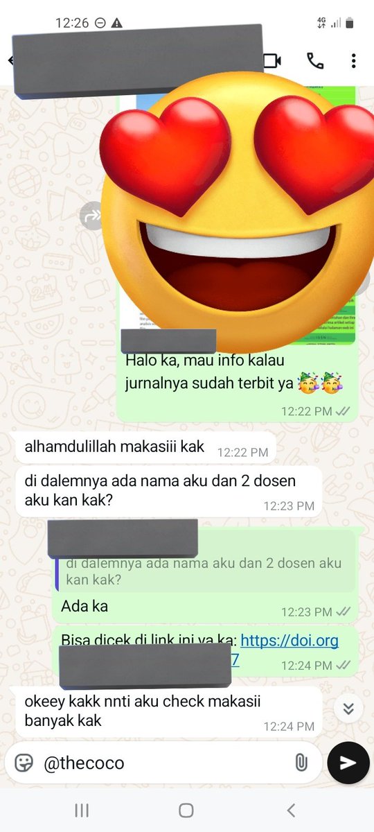 cocobayy_'s tweet photo. Artikel ilmiah untuk publish jurnal Januari scope komunikasi sinta 4 ✅️
#testimonijokicoco #jokitugas #joki #tugas #jokiskripsi #jokipublishjurnal #publishartikel #ilkom #jurnalkomunikasi https://t.co/MoNmiHPwlh