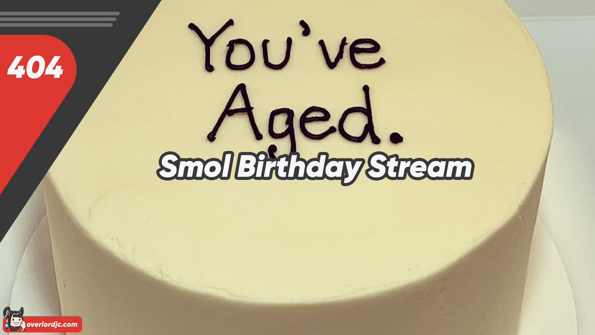 🔴 LIVE
It's my birthday so I'm down to stream and draw with you all for a little bit tonight! Made it to the next level up screen, here's hoping for many more 🎉

LET'S GO: twitch.tv/overlord_jc