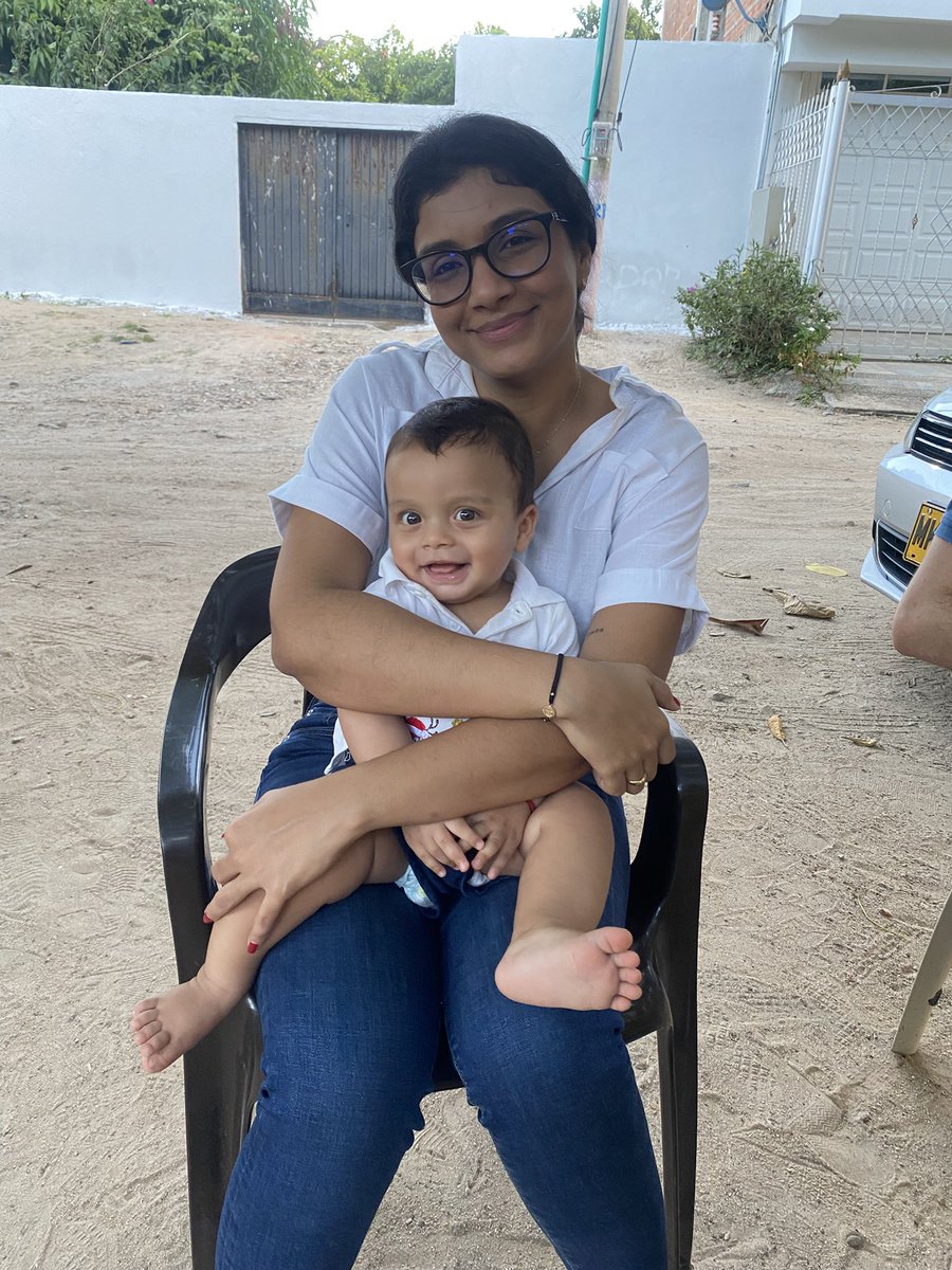 algo  muy bueno tuve que hacer para merecer ser tu mamá ♥️🙏 gracias Dios por mi naricita surara