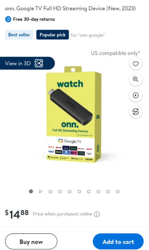 hauntinghost_6's tweet photo. Attention Basketball watchers since #methstreams is down i advise you to go to your local Walmart and pick up this device. It's listed at $15 in my location in NY tho but still check online and in the store. Go to crackstreamscx on the browser #NBA #basketball #crackstreams https://t.co/utpZ252HPT
