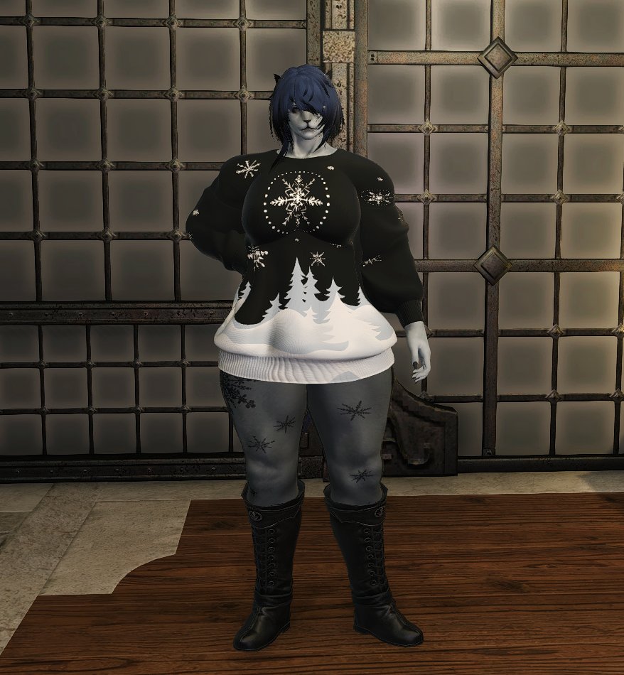 Forgot to post this during the holidays X3 but here she is