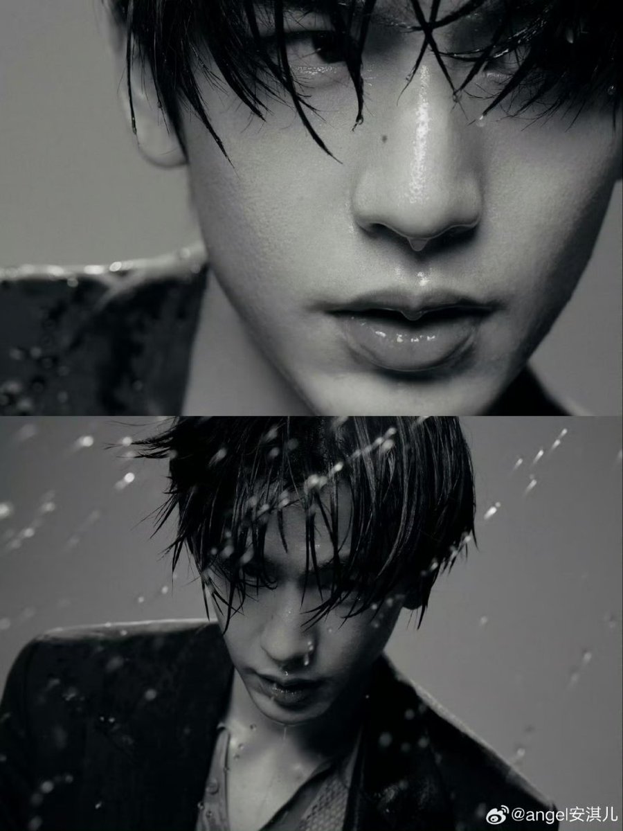 csu_twit's tweet photo. #ZhangLinghe is literally wet but is burning hot in his latest photoshoot for Tencent Video All Star Night 2024 💦🥵🩷 https://t.co/3dOXSoFCkC