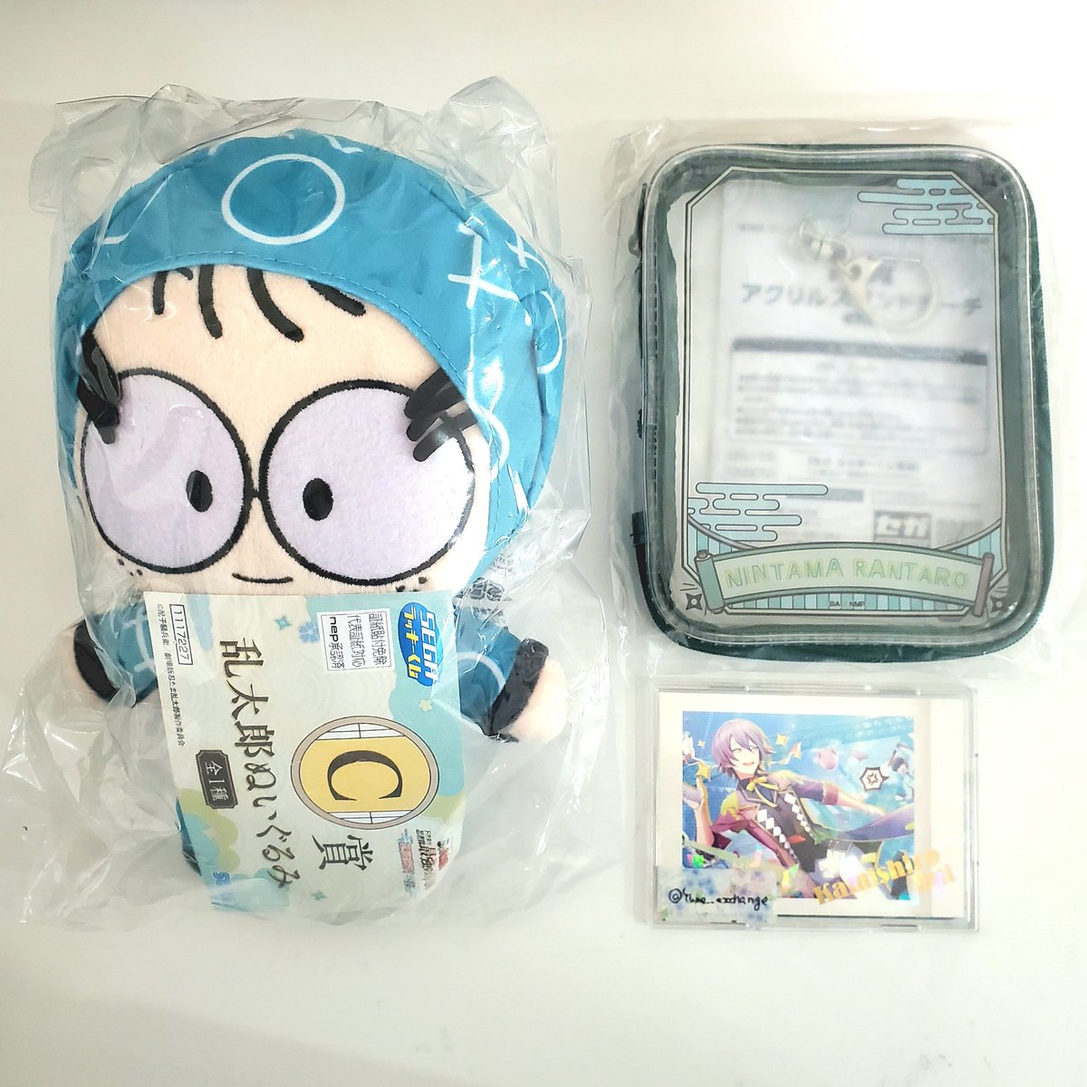 Yume__exchange's tweet photo. 【交換/譲渡】忍たま乱太郎 セガラッキーくじ クリアファイル/ステッカー/アクスタ/ぬいぐるみ/ポーチ

譲）C賞 乱太郎/F賞/G賞 立花仙蔵/☆善法寺伊作/I賞 土井

求)   G賞 土井 ＞ G賞 きり丸/B賞 土井/D賞きり丸/異種 土井 ＞ きり丸・定価＋送料

↓ https://t.co/KD4LKRFSJB