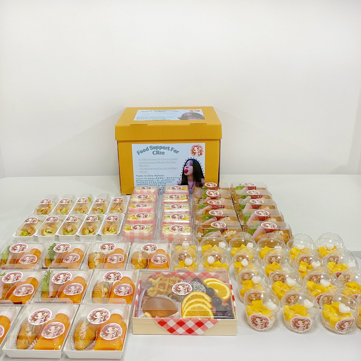 Ciizezphr_CNFC's tweet image. 🪐Pluto Final EP Food Support
Today we have prepared 60 desserts for Ciize. We hope the staff and fans can have fun eating and watching.
Ciize baby~meet the FinalEP with us 🥰
@Ciize155cm
#PlutoSeries #CiizeRutricha
#Ciizezphr #Pluto