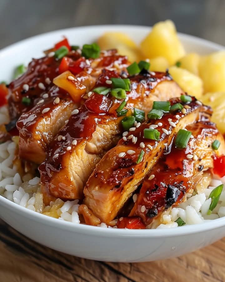 Pineapple Barbecue Chicken Tenderloin

Looking for a delicious and easy meal to enjoy any day of the week? Try this Pineapple Barbecue Chicken Tenderloin recipe. It's sweet, tangy, and packed with flavor, making it a guaranteed family favorite. Let your slow cooker do the work