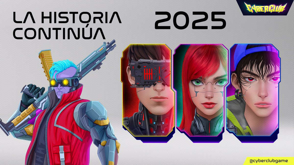 Este 2025 seguiremos desarrollando <a href="/cyberclub_es/">Cyberclubgame</a>