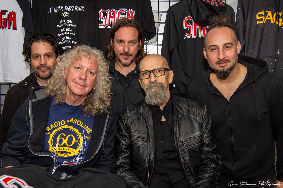 SAGA at the ARCADA Theatre, St. Charles, IL 
October 17, 2024
By Gene Steinman Photography

#SAGA #ItNeverEndsTour2024