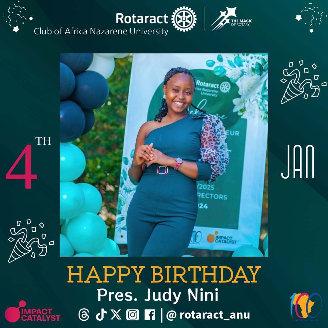 Rotaract Club of Africa Nazarene Uni tweet media