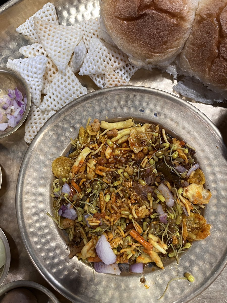 Today I walked 8kms and had Misal