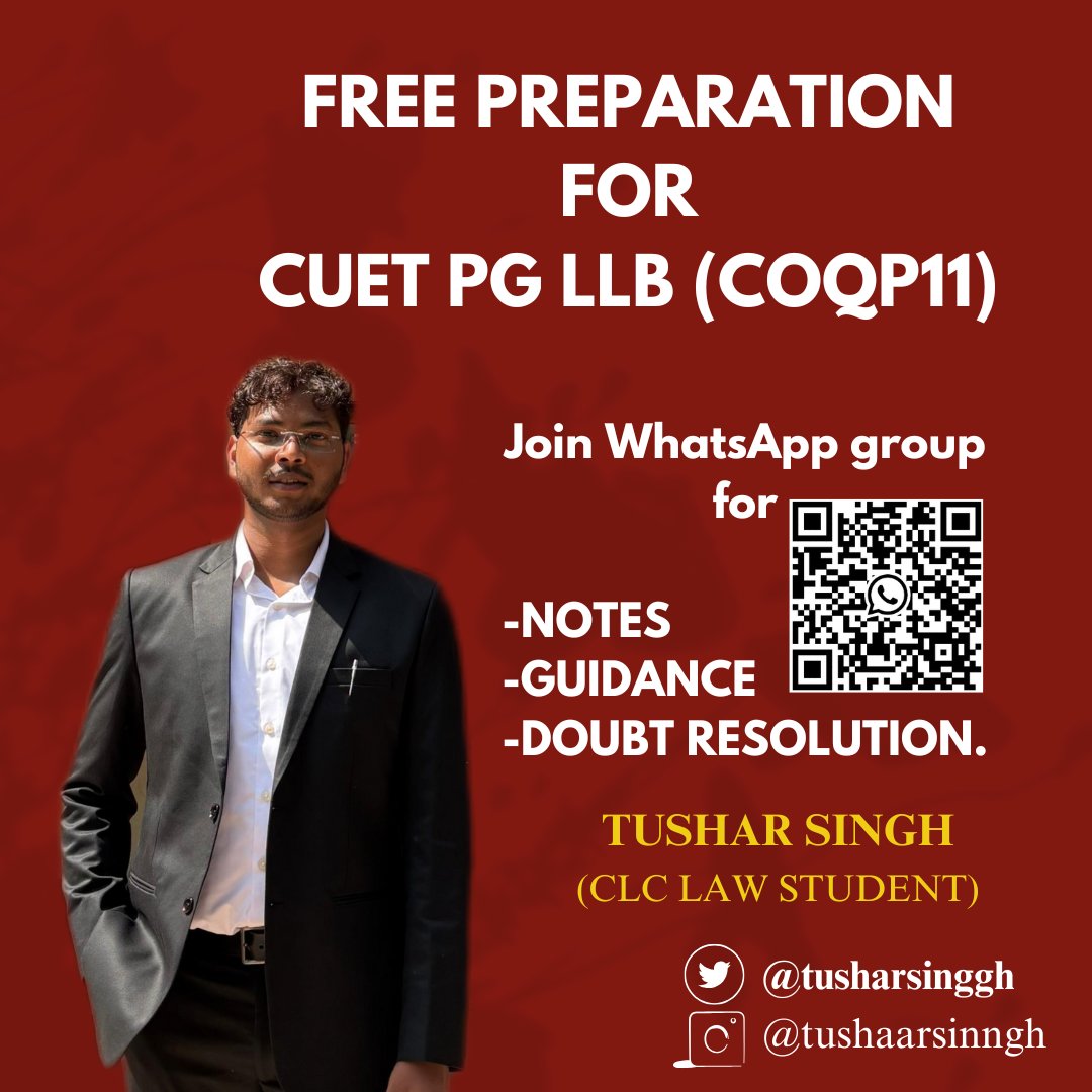 Tushar Singh (@tusharsinggh) on Twitter photo ๐
๐๐๐ ๐๐๐๐๐๐๐๐๐๐๐ ๐
๐๐ ๐๐๐๐ ๐๐ ๐๐๐ (๐๐๐๐๐๐)
Coaching centres exploit students by charging expensive fees. I'm delighted to apprise you that there is no need to pay expensive fees.
I'll help you with relevant notes and guidance, discuss doubts and ๐
๐๐๐ ๐๐๐๐๐๐๐๐๐๐๐ ๐
๐๐ ๐๐๐๐ ๐๐ ๐๐๐ (๐๐๐๐๐๐)
Coaching centres exploit students by charging expensive fees. I'm delighted to apprise you that there is no need to pay expensive fees.
I'll help you with relevant notes and guidance, discuss doubts and