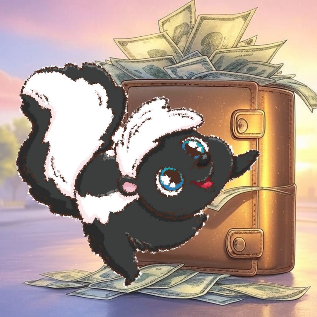 Skunky’s secret weapon? Memes, dreams, and a touch of chaos. 🦨💥✨ #SkunkyArmy