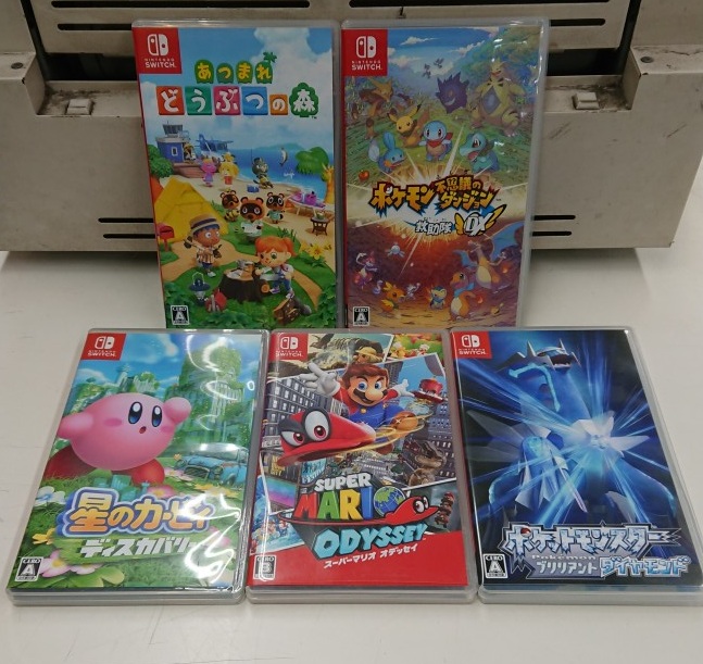Switch あつまれ どうぶつの森 + スーパーマリオ オデッセイ まとめ