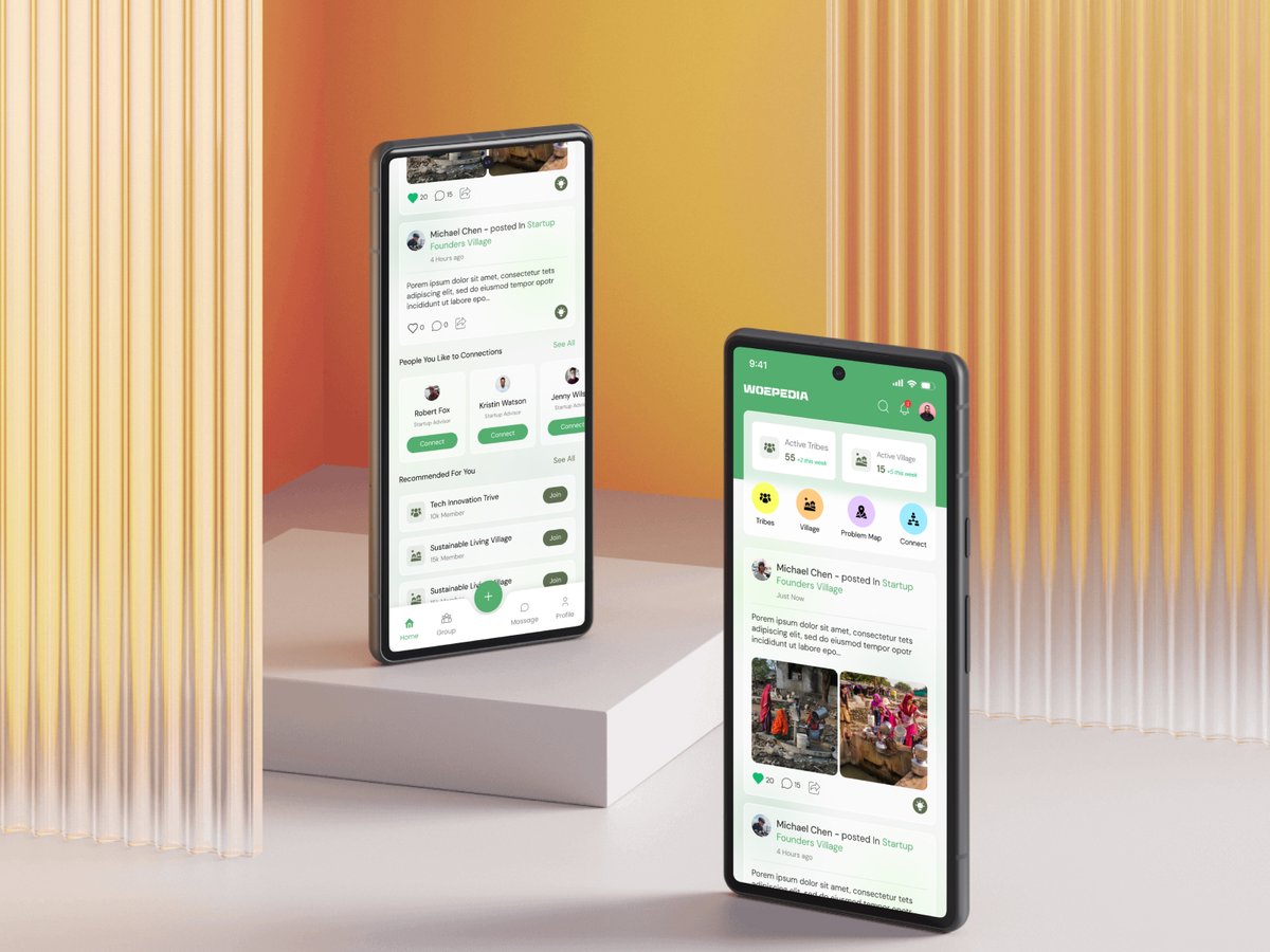 expertsquadnet's tweet photo. ๐Woepedia App UI/UX Design - Redefining Community Networking๐ฑ
๐ Explore More: https://t.co/La9rNSTKRm
#UIUXDesign #UXDesign #UIDesign #CommunityNetworking #Expertsquad https://t.co/CpRyuQMFHL