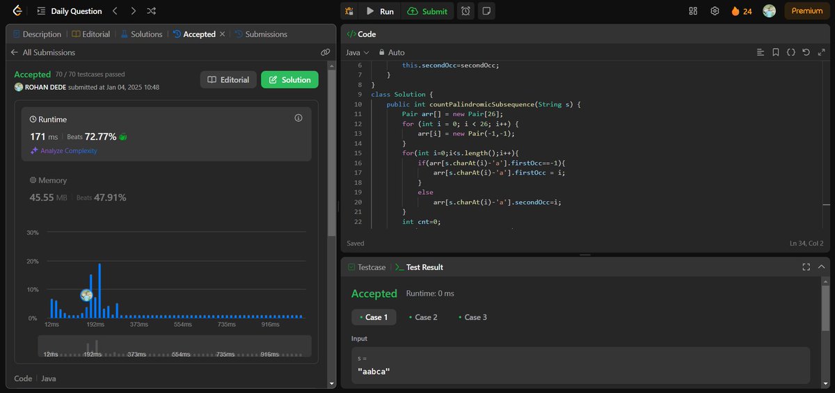 Rohandede18's tweet image. Day 27 of #30DayCodingChallenge today fix the bugs in my backend project and solve one leetcode problem