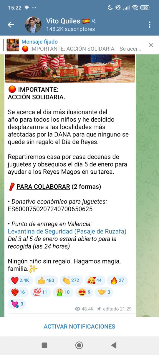mgonzalezelpais's tweet image. Por razones de higiene, sería conveniente que el Sr @vitoquiles utilizase cuentas corrientes diferenciadas  cuando pide dinero para sí mismo y cuando lo hace para para los niños de Valencia. La recaudación de fondos para causas solidarias exige absoluta transparencia financiera.