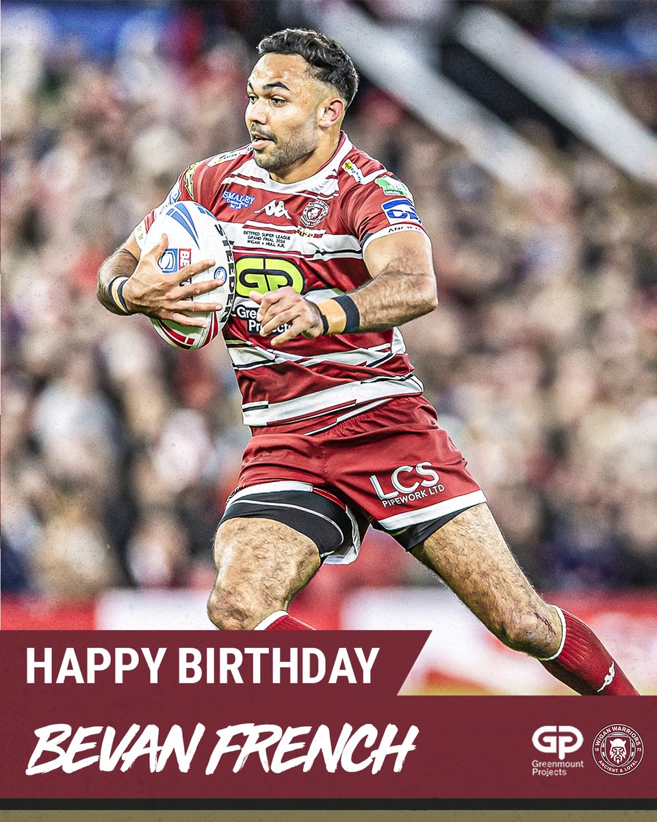 🎉 Happy Birthday to Warriors stand-off, Bevan French!

#WWRL