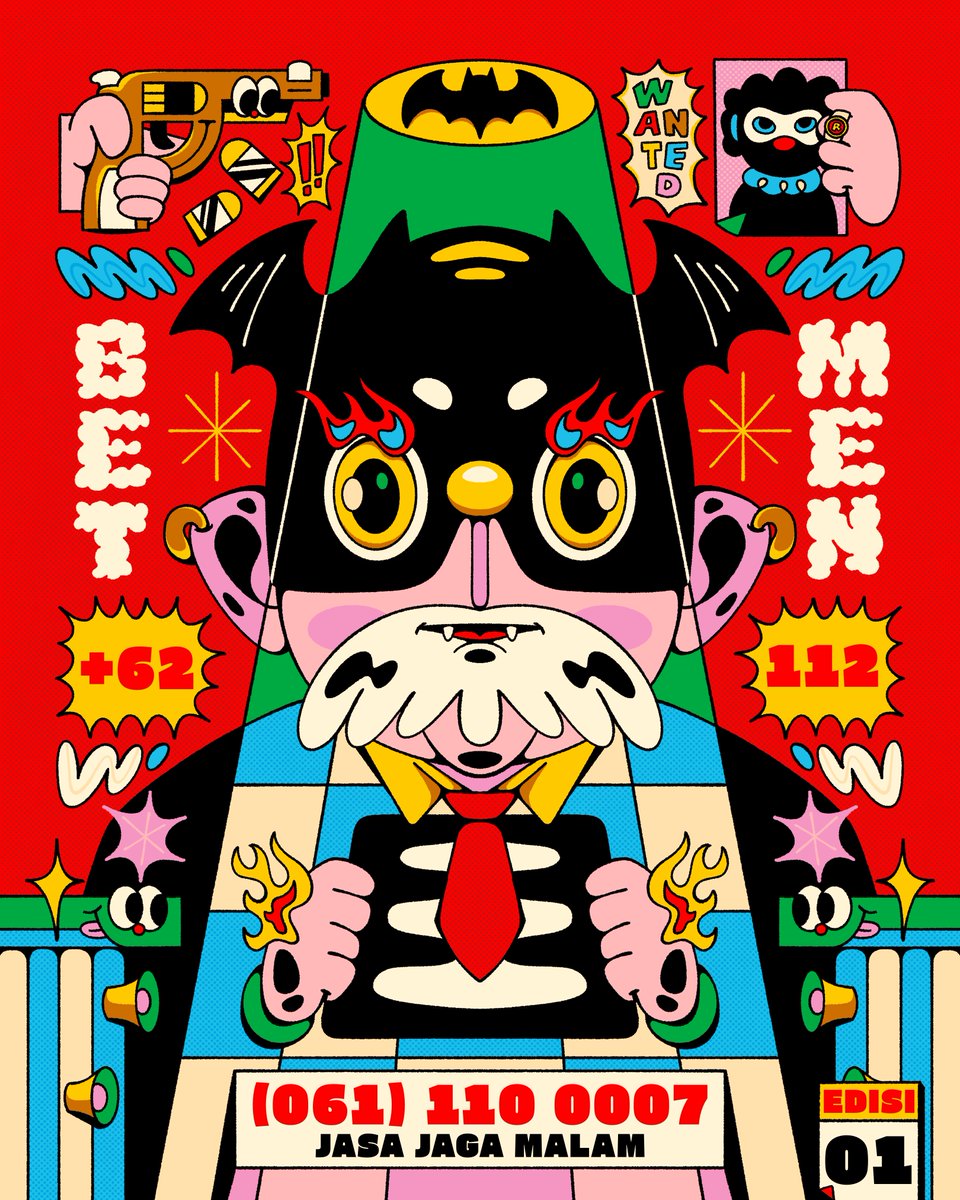 GM Fam!
Brand new 1/1 art auction on <a href="/salvor_io/">Salvor 🚢🔺</a> for 3 days!

BETMEN-AGEN 01
This piece is from my "Agen Dunia (Calo) collection. 

🔽Link down below