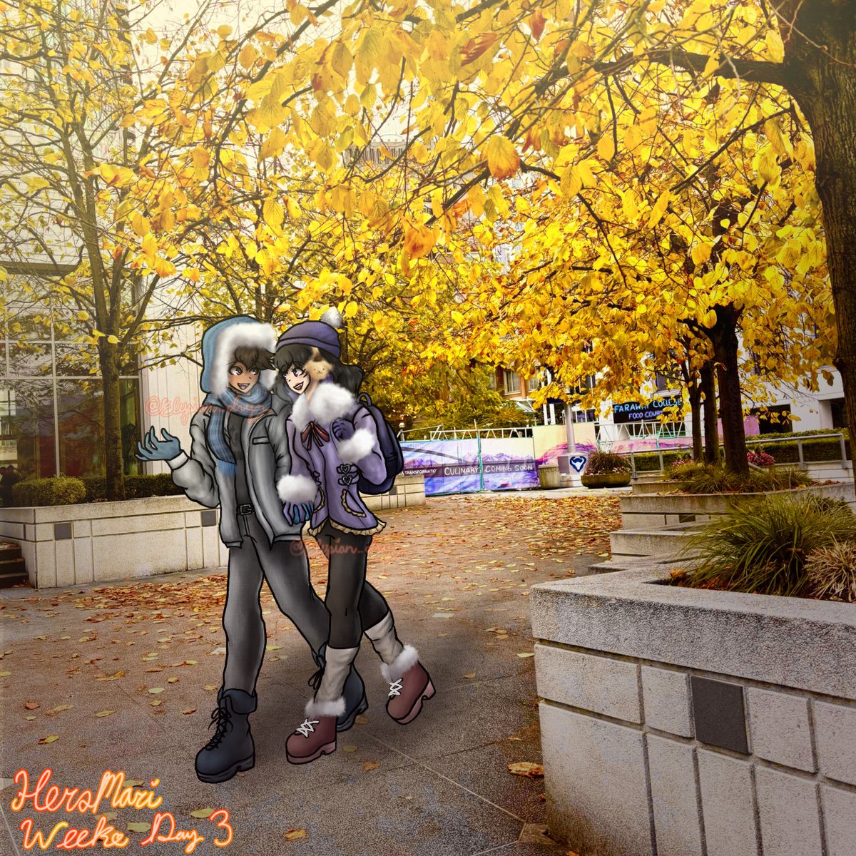 Elysian_dyxz's tweet photo. HEROMARI WEEK 2025 DAY 3 : AFTER SCHOOL. ๐ซ #heromariweek2025 @heromariweek
โ I decided to walk her home from campus. โ ๐
I decided to do this prompt/entry last minute, The background was photographed by me as well!
#HeroMari #OMORI #OMORIFANART #omoriheromari #omoriship https://t.co/g47SIWG6qZ