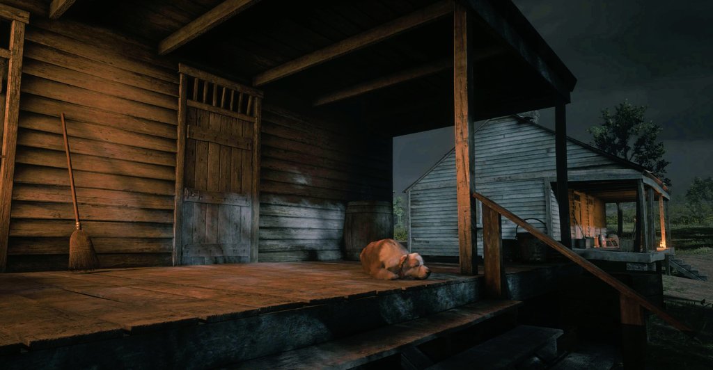 MissMischief73's tweet photo. Found this cute border collie at Caliga Hall #RedDeadOnline #virtualphotograhy https://t.co/n9nYZLIGK9