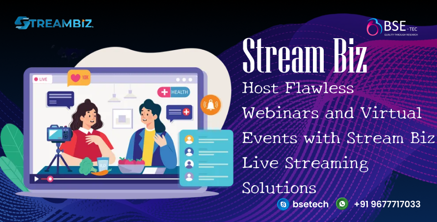 BSEtech's tweet image. Stream Biz - Host Flawless Webinars and Virtual Events with Stream Biz Live Streaming Solutions

bsetec.com/periscope-clon…

#bigoliveclonescript #livestreamingclone
#periscopeclonescript #livestreamingappclone
#livestreamingappscript