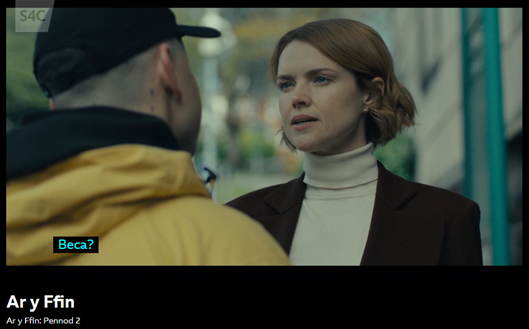 ewanandsmith's tweet photo. Ar Y Ffin from @S4C (available on iPlayer) is a banger of a show. Just watched episode 2. Brilliant finish. Such good writing and directing. And a really strong cast - Erin Richards is mesmerising. https://t.co/BS5myf909q