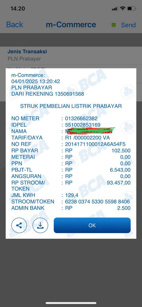 Mn ni kaum lowbatt n ank kadal yg bilang discount 50% utk pelanggan PLN yg kwh 2200 kebwh cmn omon2 utk nyenengin rkyt aja…….
Tks buat pak presiden bsrt jajarannya 🙏🙏