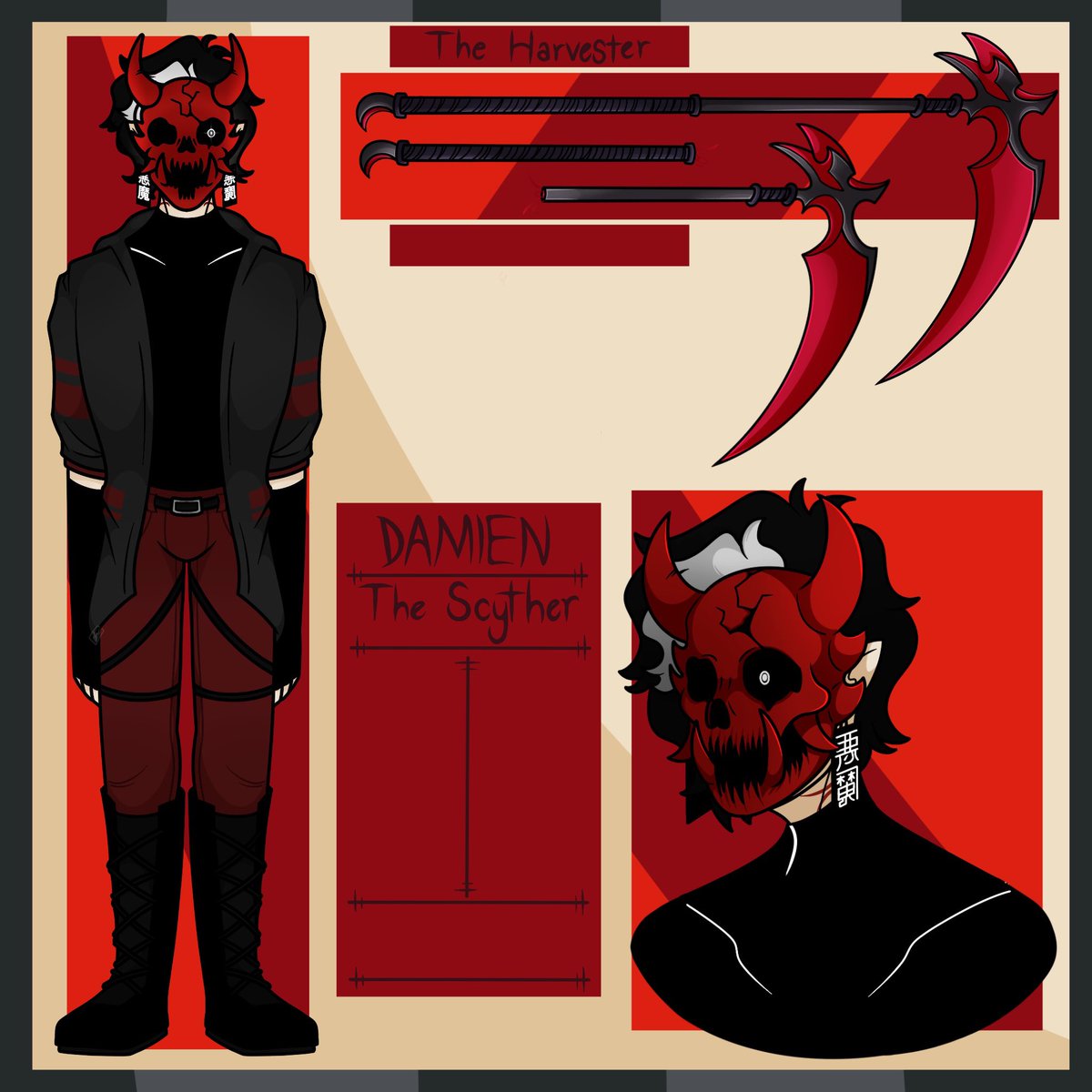 Upgraded his sheet :D
-
#ocart #oc #procreate