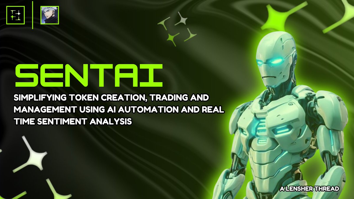 DeFi's darkest secret isn't hackers or congestion ,

➜ It's suffocating complexity. 

This silent killer has stifled innovation, excluded newcomers, and frustrated veterans.

However ,
<a href="/SentAI_ETH/">SentAI</a> is changing this narrative entirely.

I'll explain 

$SENTAI

A...🧵