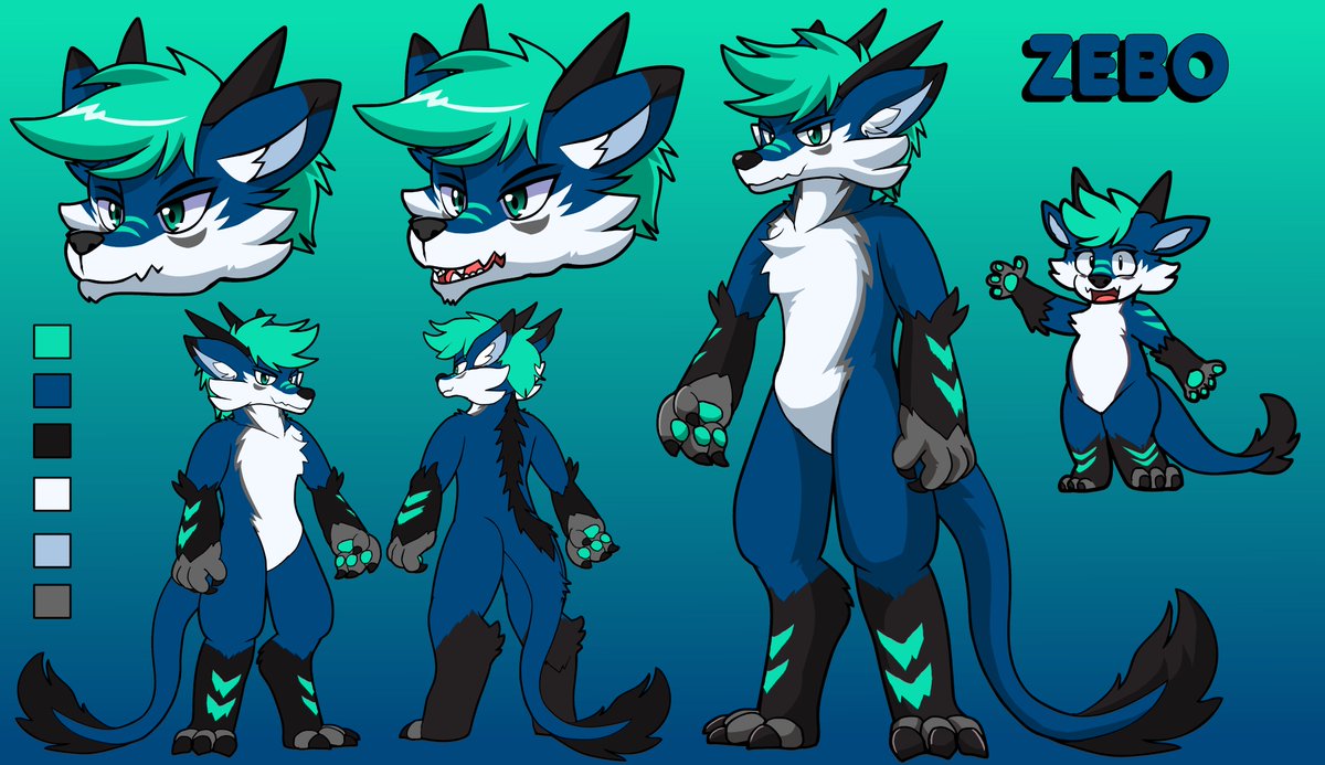 Fursona reference sheet done by <a href="/AlexiaDrgn/">DrgnAlexia</a>